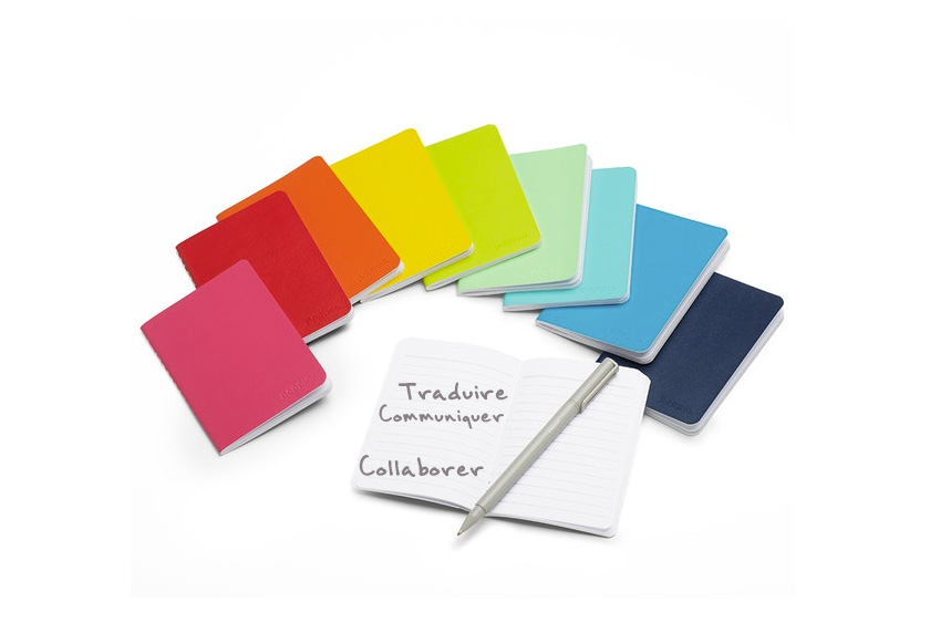 Multicolor notebooks